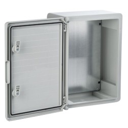 Щит пластиковый ЩМП-0-6 ABS IP65 -45С/+75С навесной с монтажной панелью, (500х400х180) TDM 