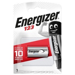 Батарейка ENERGIZER Lithium CR123/123/CR123A (упаковка 1шт) 