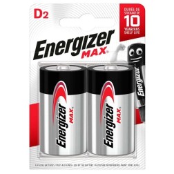 Батарейка D LR20 1.5V ENERGIZER MAX (упаковка 2шт) 