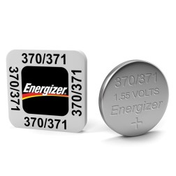 Батарейка для часов ENERGIZER Silver Oxide SR371/370 1.55V (упаковка 1шт) 