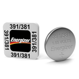 Батарейка для часов ENERGIZER Silver Oxide SR391 1.55V (упаковка 1шт) 