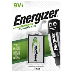 Аккумулятор крона HR9V 175mAh ENERGIZER Power Plus NH22 (упаковка 1шт) 