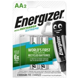 Аккумулятор AA HR6 1.2V 2300mAh ENERGIZER Extreme NH15 (упаковка 2шт) 