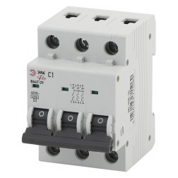 Автоматический выключатель ВА47-29 3Р 1А 4,5кА характеристика C ЭРА Pro (NO-900-35) (автомат) 