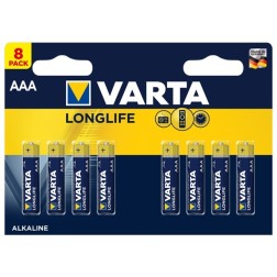 Батарейка VARTA LONGLIFE AAA (упаковка 8шт) 4008496681969 