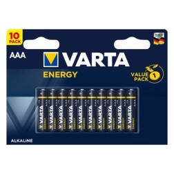 Батарейка VARTA ENERGY LR03 AAA (упаковка 10шт) 4008496674367 