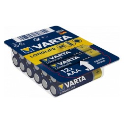 Батарейка VARTA LONGLIFE AAA big (упаковка 12шт) 4008496807802 