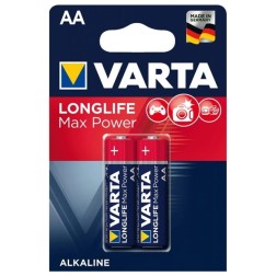 Батарейка VARTA LONGLIFE MAX POWER LR6 AA (упаковка 2шт) 4008496114764 