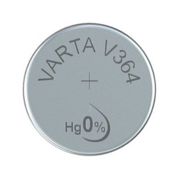 Батарейка для часов VARTA V364 1,55V (упаковка 1шт) 4008496245734 