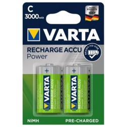 Аккумулятор C HR14 1.2V 3000мАч VARTA ACC.R2U/RECH.A.POWER (упаковка 2шт) 4008496550739 