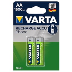 Аккумулятор AA HR6 1.2V 1600мАч VARTA Phone Power (упаковка 2шт) 4008496330904 