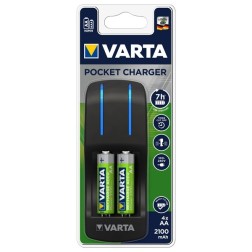 Зарядное устройство VARTA Pocket Charger+4x АА 2100 мАч 4008496850518 