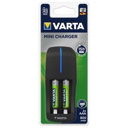 Зарядное устройство VARTA Mini Charger+2x ААА 800 мАч 4008496850693 