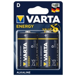 Батарейки D LR20 1.5V VARTA ENERGY (упаковка 2шт) 4008496626618 