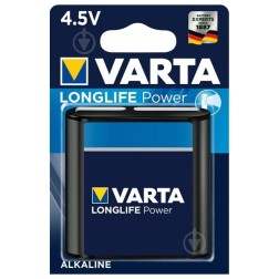 Батарейка VARTA LONGLIFE POWER 2012 4,5V (упаковка 1шт) 4008496559947 