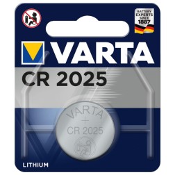 Батарейка VARTA ELECTRONICS CR 2025 (упаковка 1шт) 4008496276875 