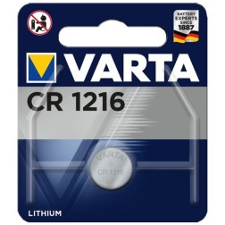 Батарейка VARTA ELECTRONICS CR 1216 (упаковка 1шт) 4008496270705 