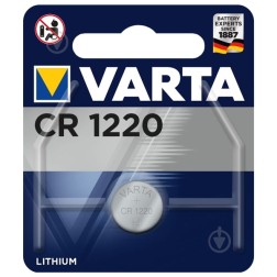 Батарейка VARTA ELECTRONICS CR 1220 (упаковка 1шт) 4008496276899 