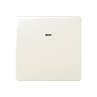 Переключатель одноклавишный (проходной) с подсветкой Simon Neos 27 Слоновая кость (в сборе) 