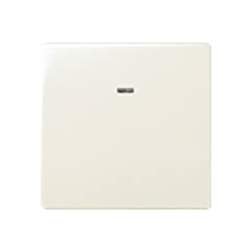 Переключатель одноклавишный (проходной) с подсветкой Simon Neos 27 Слоновая кость (в сборе) 
