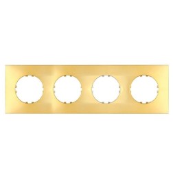 Рамка 4-постовая квадрат Экопласт Vintage-Quadro, золото  Рамка 4-постовая квадрат Экопласт Vintage-Quadro, золото