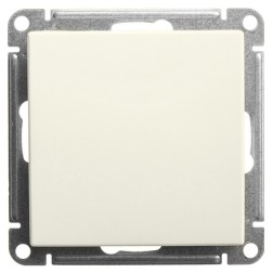 Одноклавишный переключатель 10А SE W59 Aqua IP44, слоновая кость (бежевый) 