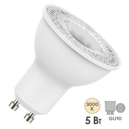 Лампа светодиодная Osram LED STAR PAR16 5036 50 5W/830 230V GU10 350lm 36° 