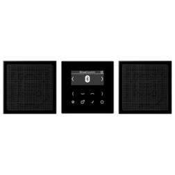 Цифровое радио DAB+/FM с поддержкой Bluetooth стерео Jung LS черный/черный 
