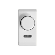 Светорегулятор поворотный 500 Вт на 1 модуль Simon Neos 27 Белый (в сборе) 