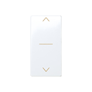 Выключатель для рольставней на 1 модуль Simon Neos 27 Белый (в сборе) 