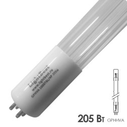 Амальгамная лампа LightBest GPHHVA 1000T6L/4P 205W 2,1A L1000mm 