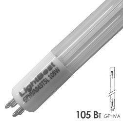 Амальгамная лампа LightBest GPHVA 843T5L/4 105W 1,2A L843mm 