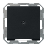 Вывод кабельный Gira E2 Черный матовый (в сборе) 