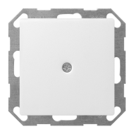 Вывод кабельный Gira Standard 55 Белый шелковисто-матовый (в сборе) 