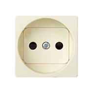 Розетка без заземления Simon Neos 27 Слоновая кость (в сборе) 