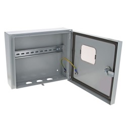 Щит навесной учетный счетчик на дин-рейку ЩУ-1/1-0 (250х300х100) IP54 EKF Basic (электрический шкаф) 