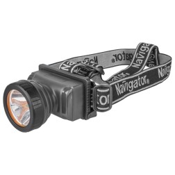 Фонарь Navigator 61 284 NPT-H10-ACCU налобный 1LED 2W аккумулятор 3.7V 1800mAh 2 режима 