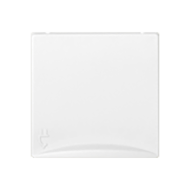 Розетка с заземлением и с крышкой Simon Neos 27 Белый (в сборе) 