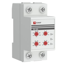 Реле напряжения (сквозное подключение) RV-32A 1НО 225-275В 50Гц EKF PROxima 