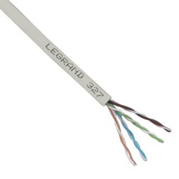 Кабель витая пара Legrand U/UTP 4x2x AWG24 кат.5е PVC  [бухта 305м] 