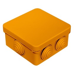 Коробка огнестойкая для открытой проводки 40-0210-FR1.5-6 Е15-Е120 80х80х40 Промрукав 