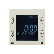 Терморегулятор электронный Simon Neos 27 Слоновая кость (в сборе) 