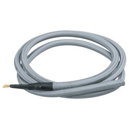 Провод декоративный 61 729 NC-B02-150-2x0.75 1.5 м «Винтаж» серый круглый 