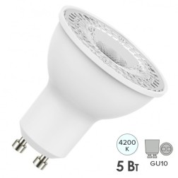 Лампа светодиодная Osram LED STAR PAR16 5036 50 5W/840 230V GU10 350lm 36° 15000h 