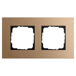 Рамка 2-ая Gira Esprit Бронза  Рамка 2-ая Gira Esprit Бронза