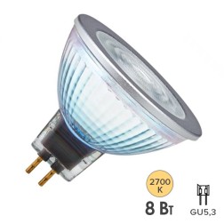 Лампа светодиодная Osram LED PARATHOM MR16D (50W) 8W/927 12V GU5.3 36° DIM 561Lm 