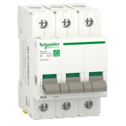 Выключатель нагрузки (модульный рубильник) RESI9 3П 40А 230В Schneider Electric 