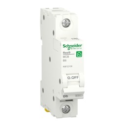 Автоматический выключатель Schneider Electric RESI9 1П 6А В 6кА 230В 1м (автомат) 