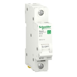 Автоматический выключатель Schneider Electric RESI9 1П 10А В 6кА 230В 1м (автомат) 