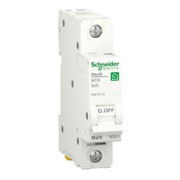 Автоматический выключатель Schneider Electric RESI9 1П 25А В 6кА 230В 1м (автомат) 